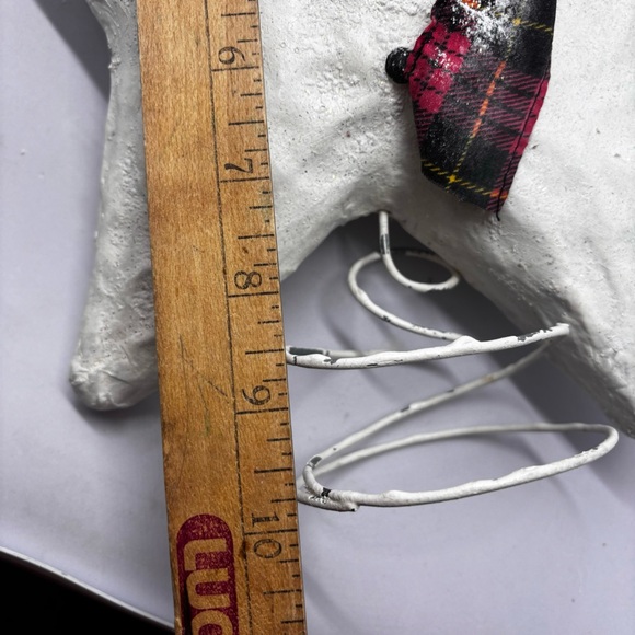 SALE-Christmas tree topper-Smowman-Star- paper mache/Primative/Farmhouse/Whim… - Picture 9 of 10